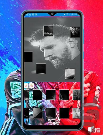 soccer puzzle jigsaw - Gameplay image of android game