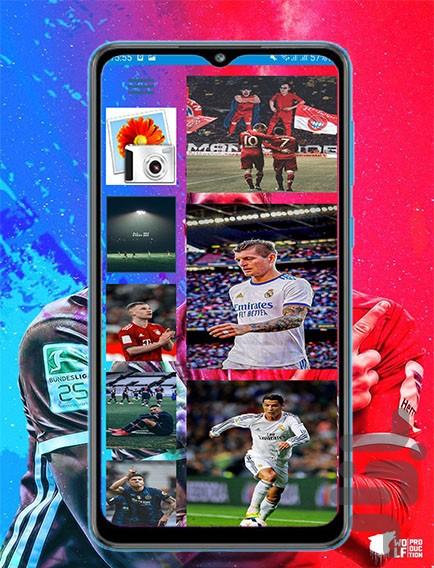 soccer puzzle jigsaw - Gameplay image of android game