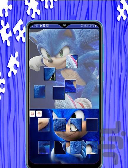 بازی پازل سونیک - عکس بازی موبایلی اندروید