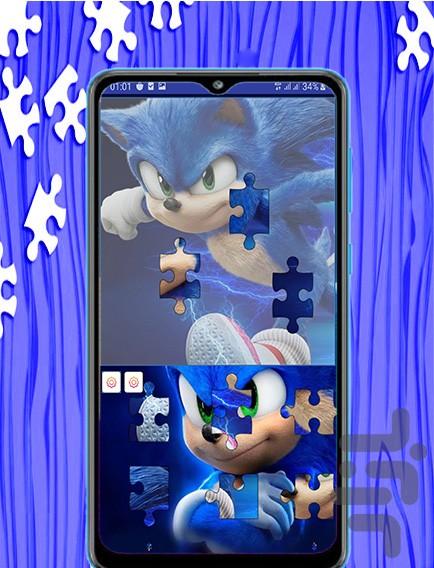 بازی پازل سونیک - عکس بازی موبایلی اندروید