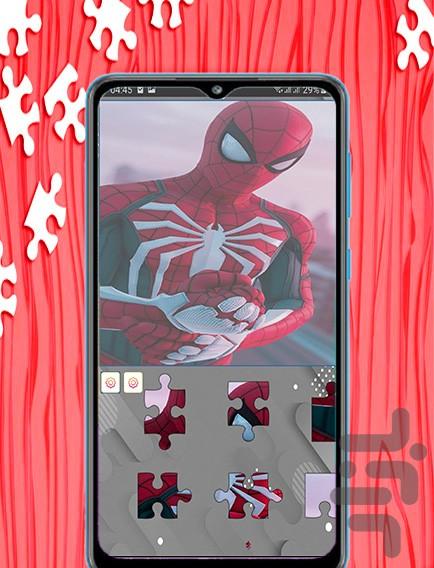 بازی پازل مرد عنکبوتی - عکس بازی موبایلی اندروید