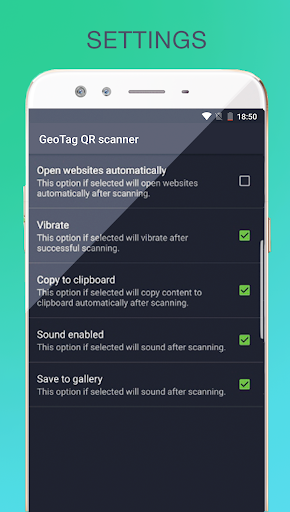 QR scanner. QR code generator. No Ads and Free! - عکس برنامه موبایلی اندروید