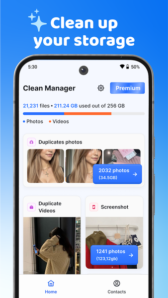 Clean Manager: Storage Cleaner - عکس برنامه موبایلی اندروید