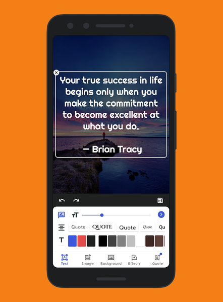 Quotico - Create Quotes, Poetr - Image screenshot of android app