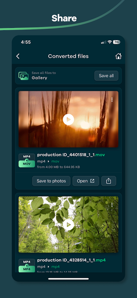 Video Converter - Remux - عکس برنامه موبایلی اندروید
