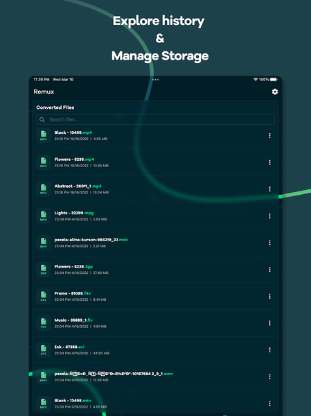 Video Converter - Remux - عکس برنامه موبایلی اندروید