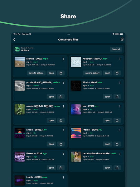 Video Converter - Remux - عکس برنامه موبایلی اندروید