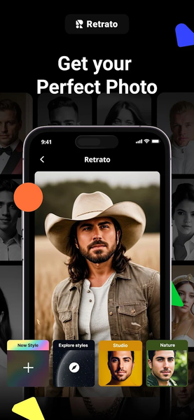 برنامه Retrato: AI Photos & Portraits - دانلود | بازار