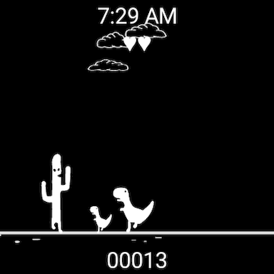 Cactus Run Classic - Dino Game - عکس بازی موبایلی اندروید