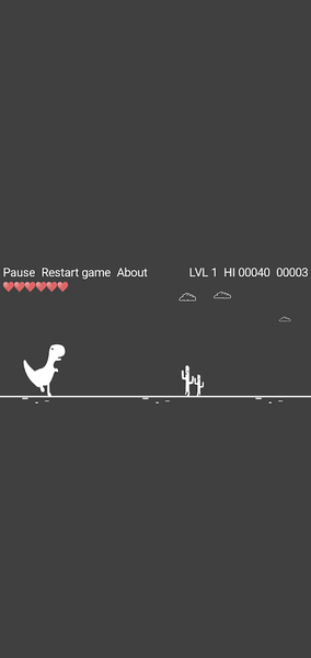 Cactus Run Classic - Dino Game - عکس بازی موبایلی اندروید