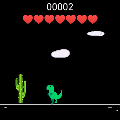 Cactus Run Classic - Dino Game - عکس بازی موبایلی اندروید