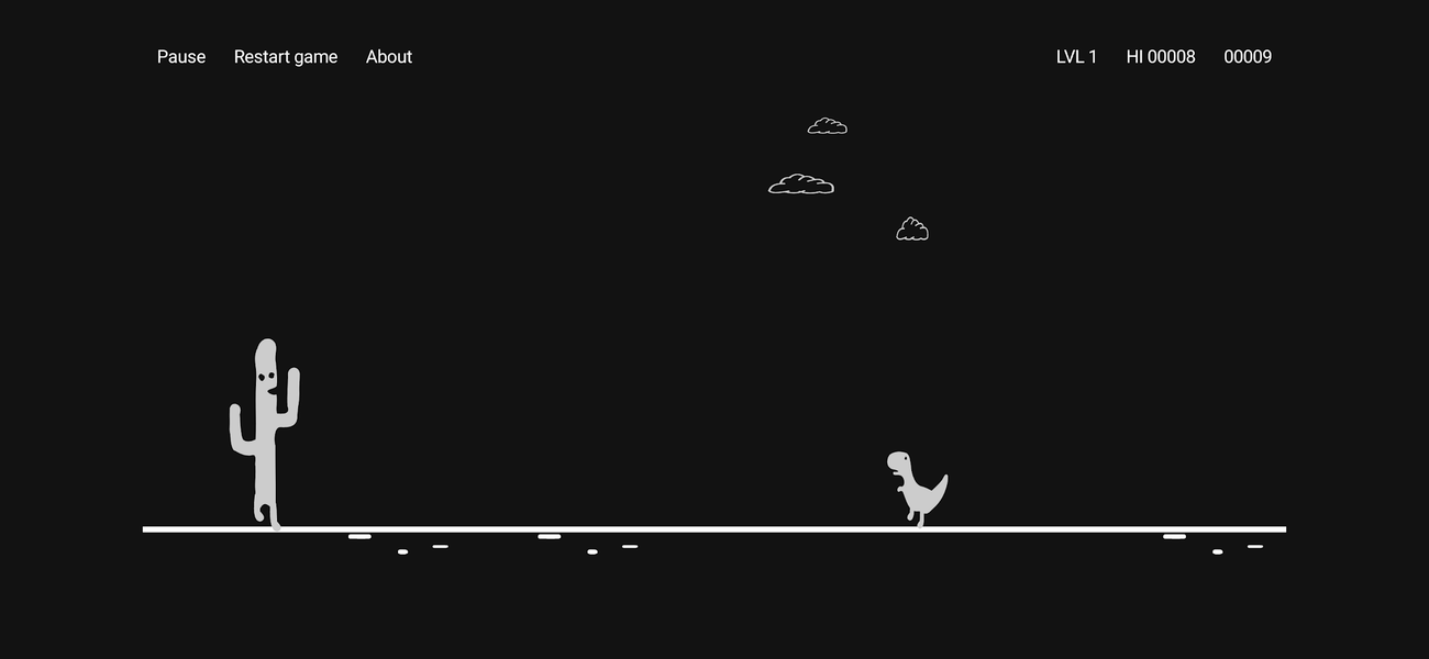 Cactus Run Classic - Dino Game - عکس بازی موبایلی اندروید