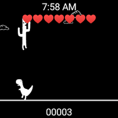 Cactus Run Classic - Dino Game - عکس بازی موبایلی اندروید