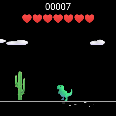 Cactus Run Classic - Dino Game - عکس بازی موبایلی اندروید