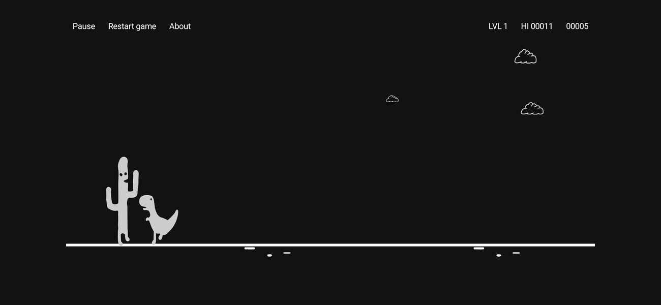 Cactus Run: The Dinos' revenge - عکس بازی موبایلی اندروید