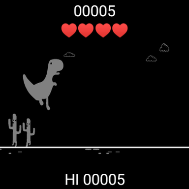 Cactus Run: The Dinos' revenge - عکس بازی موبایلی اندروید