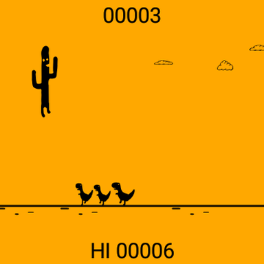 Cactus Run: The Dinos' revenge - عکس بازی موبایلی اندروید