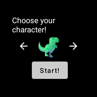 Cactus vs. Dino: 3D - Jump - Gameplay image of android game