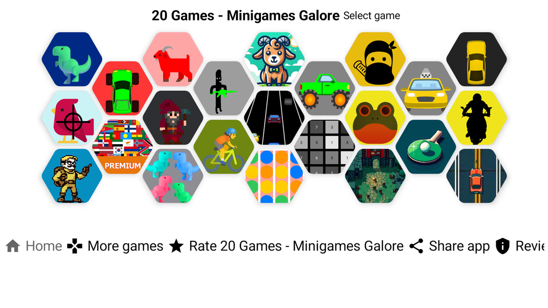 ۲۰ Games - Minigames Galore - عکس بازی موبایلی اندروید