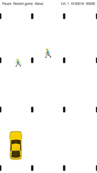 Bad Taxi: Evade the passengers - Gameplay image of android game