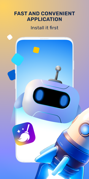 Robo Cleaner - Image screenshot of android app