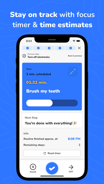 RoutineFlow: Routine for ADHD - عکس برنامه موبایلی اندروید