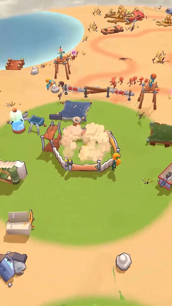 RadZone city: Survival Stories - Gameplay image of android game