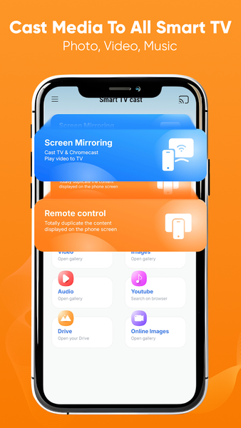Cast TV Remote & Mirroring - Image screenshot of android app