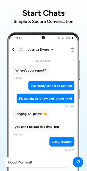 Messages : Text SMS - Image screenshot of android app