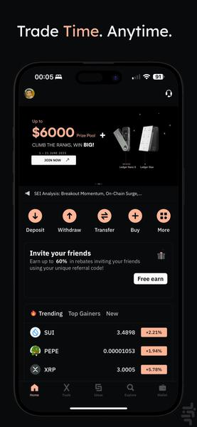 SorooshX : Smart Crypto Exchange - Image screenshot of android app