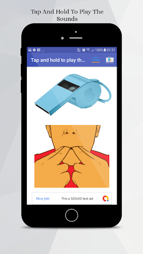 Whistle - Image screenshot of android app