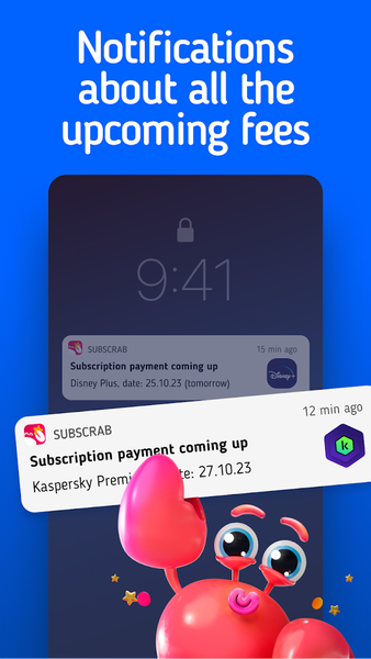 SubsCrab・Subscription Manager - Image screenshot of android app