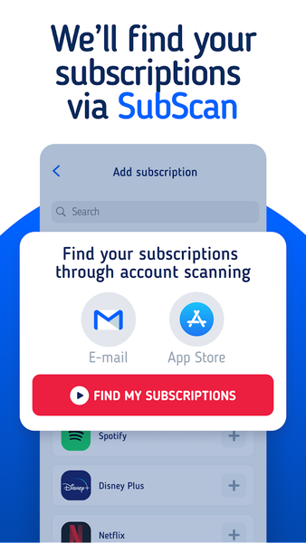 SubsCrab・Subscription Manager - Image screenshot of android app