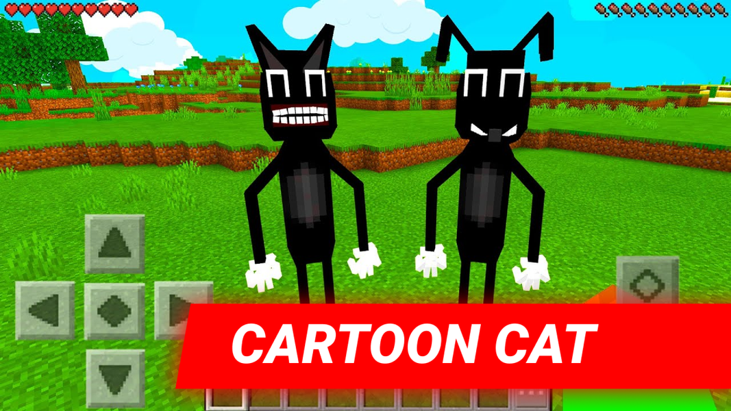 Mod Cartoon Cat for Minecraft - عکس برنامه موبایلی اندروید