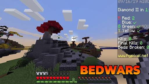 BedWars (Complete with Commands) Minecraft Map