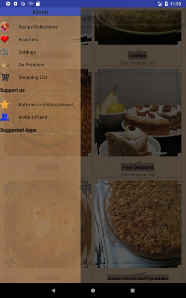 Crisp and Cobbler Recipes ~ Fr - عکس برنامه موبایلی اندروید