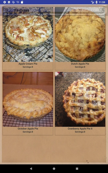 Crisp and Cobbler Recipes ~ Fr - عکس برنامه موبایلی اندروید