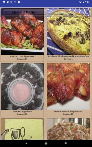 Easy Appetizer Recipes - عکس برنامه موبایلی اندروید