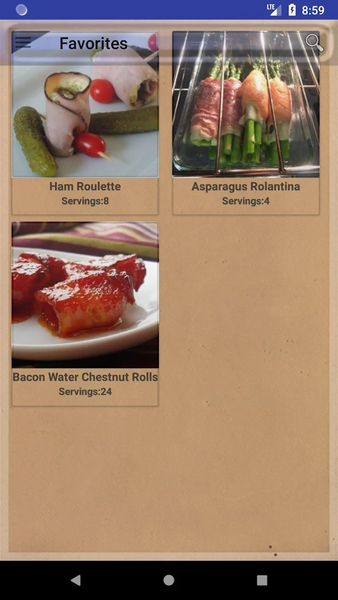 Easy Appetizer Recipes - عکس برنامه موبایلی اندروید