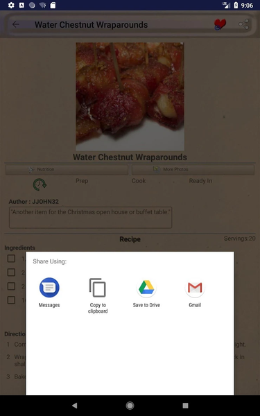 Easy Appetizer Recipes - عکس برنامه موبایلی اندروید