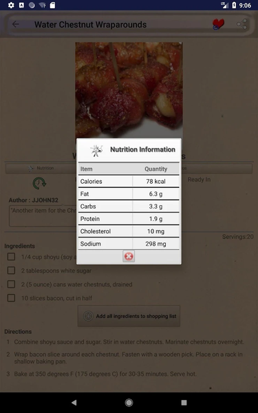 Easy Appetizer Recipes - عکس برنامه موبایلی اندروید