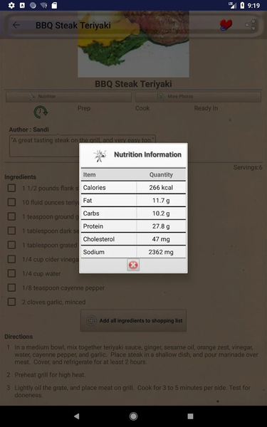 Easy Beef Recipes - عکس برنامه موبایلی اندروید