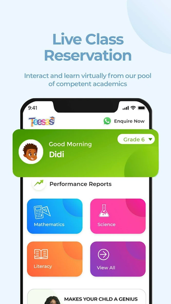 Teesas Education - Learn - عکس برنامه موبایلی اندروید