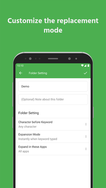 Text Expander: Fast Typing - عکس برنامه موبایلی اندروید