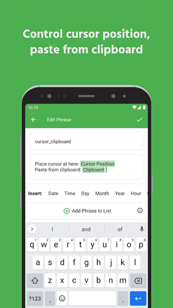 Text Expander: Fast Typing - عکس برنامه موبایلی اندروید