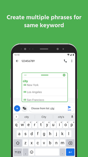 Text Expander: Fast Typing - عکس برنامه موبایلی اندروید