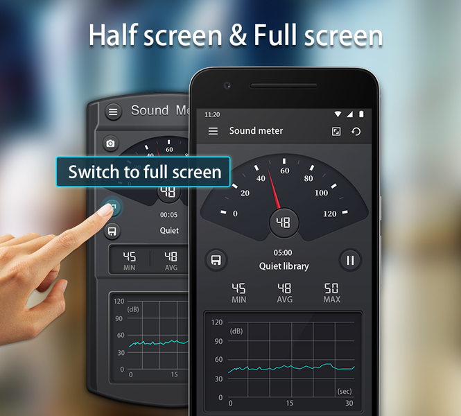 Sound Meter - Decibel Meter - عکس برنامه موبایلی اندروید