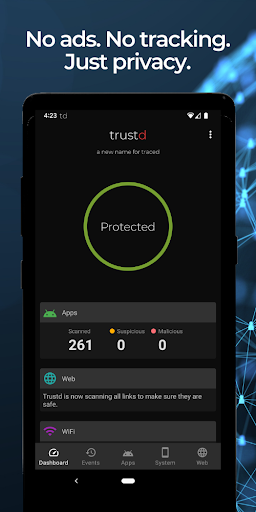 Trustd Mobile Security - Image screenshot of android app