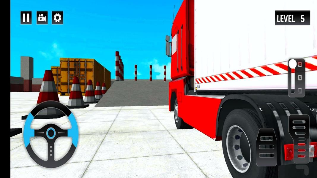 پارکینگ کامیون - Gameplay image of android game