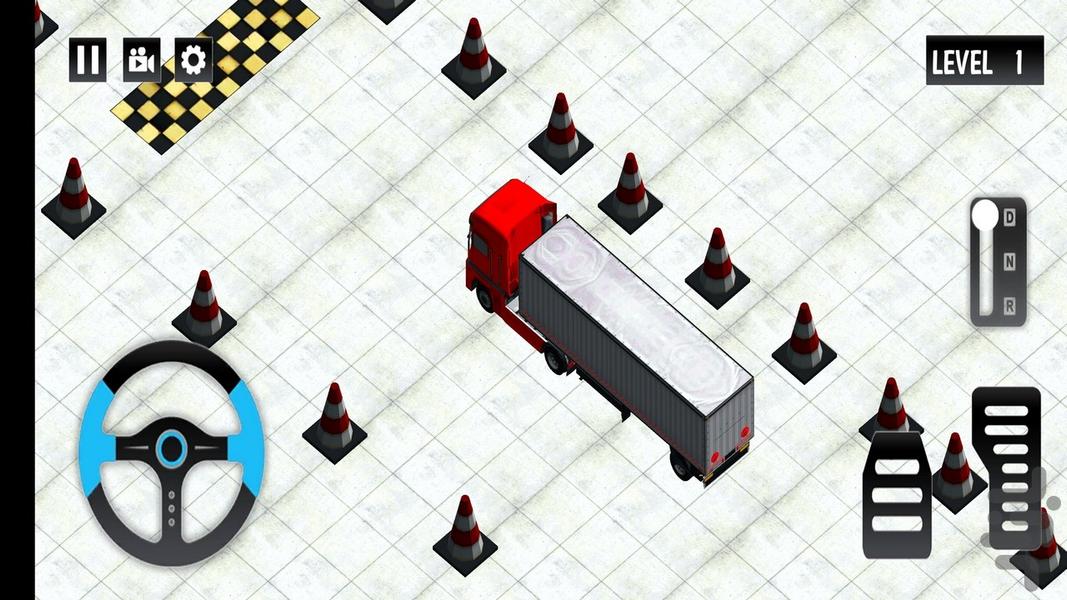 پارکینگ کامیون - Gameplay image of android game